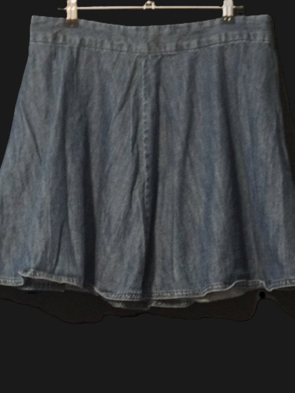 Levi’s Mini A-Line Medium Wash Lightweight Jean Skirt Women’s Large